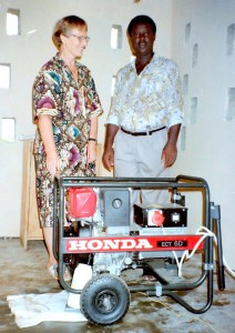 Overdracht grote generator